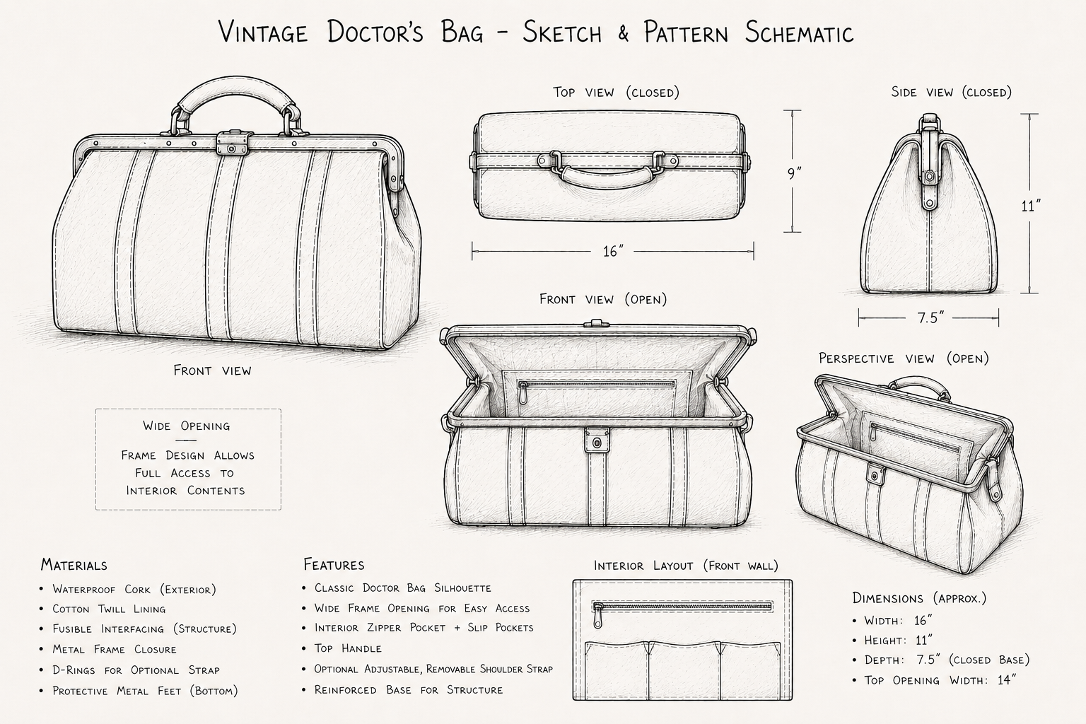 OSS pattern drafting sketch 3